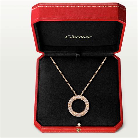 cartier gold love necklace|cartier necklace love collection.